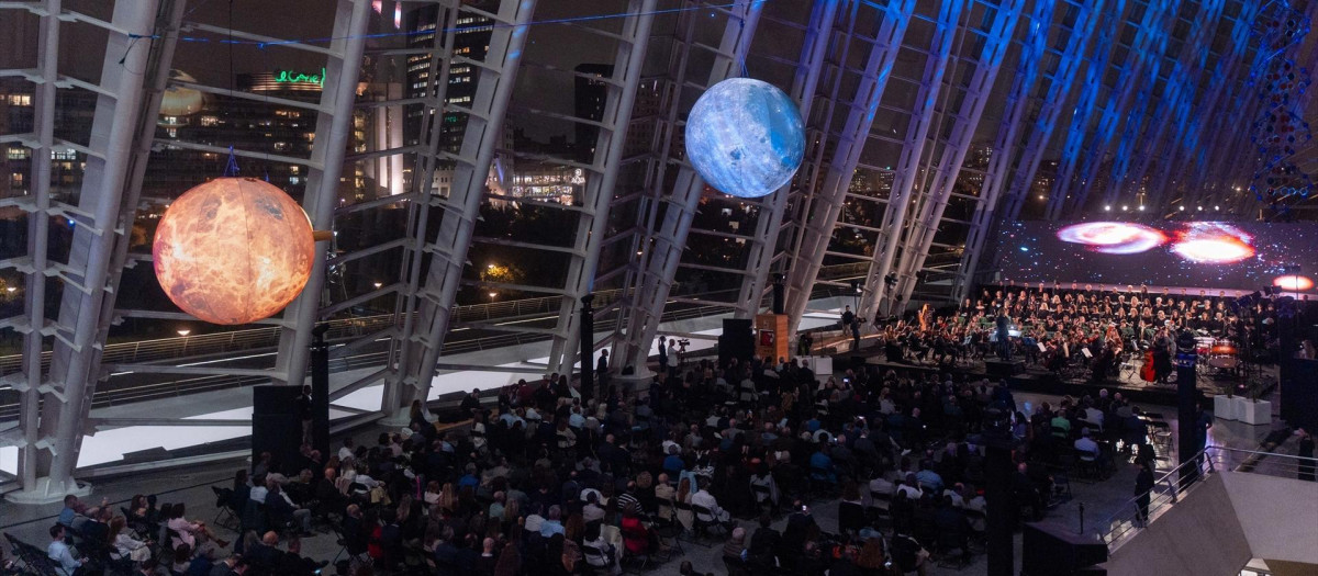 El Museu de les Ciències de València celebra su 25 aniversario con un espectáculo musical sobre el telescopio espacial Hubble

JORGE GIL / EUROPA PRESS
13/11/2025