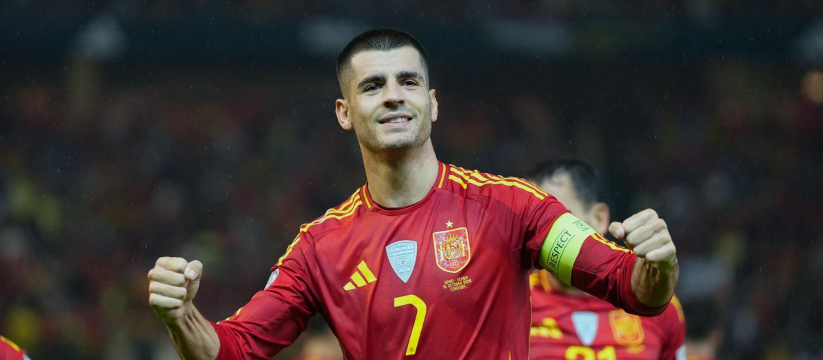 Álvaro Morata no tiene asegurada su continuidad en la selección española