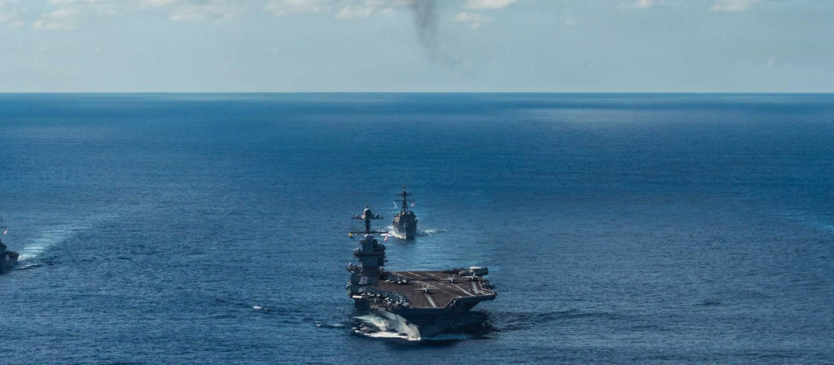 Despliegue naval de Estados Unidos en el mar Caribe, frente a las costas de Venezuela