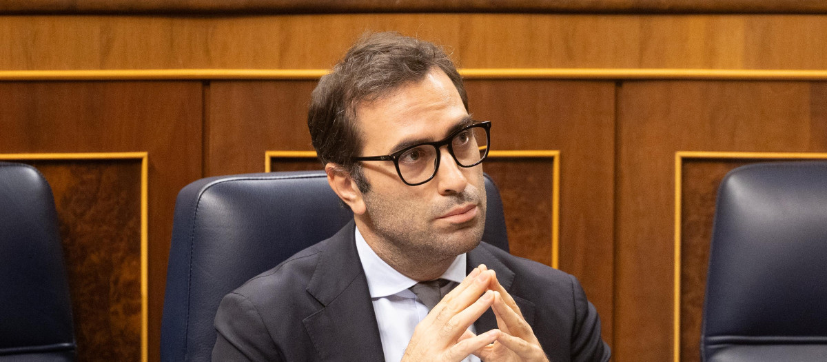 El ministro de Economía, Comercio y Empresa, Carlos Cuerpo