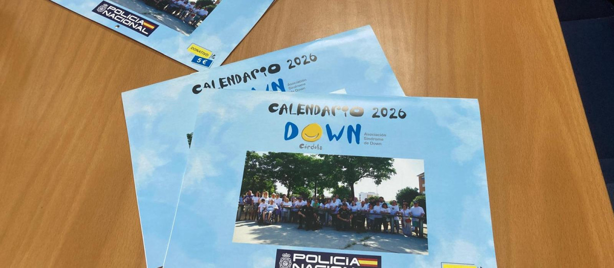 Calendario 2026 de Down Córdoba y Policía Nacional