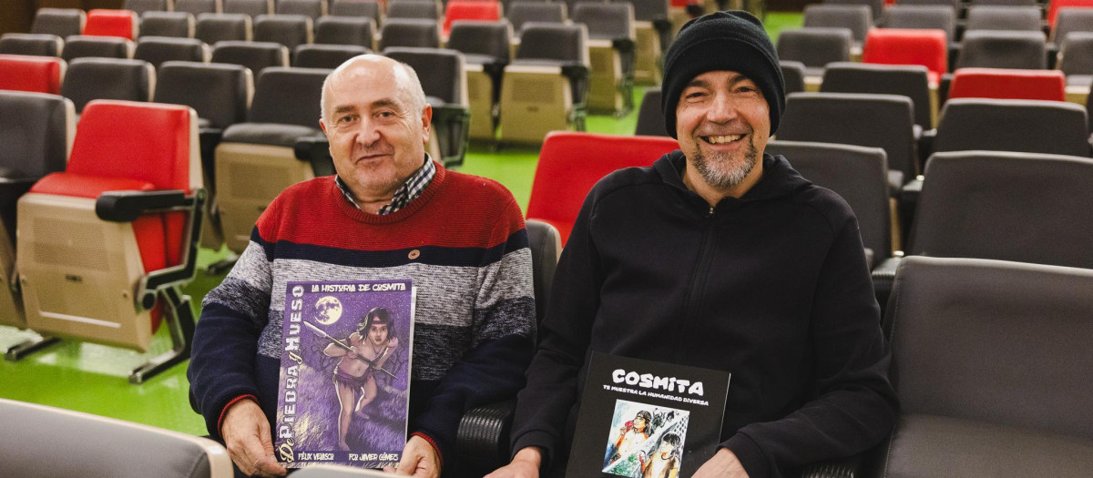 De viñetas mudas a un cuento inclusivo, los palentinos Francisco Javier Gómez y Félix Velasco reviven la Prehistoria para dar voz a la diversidad y la humanidad en un mundo brutal