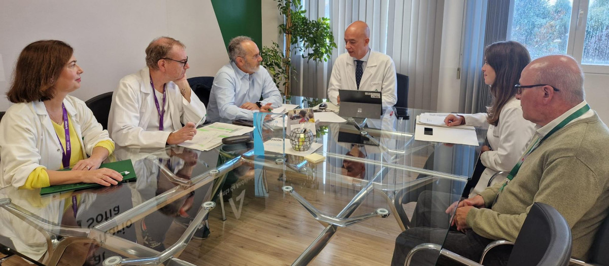 Reunión de Satse Córdoba con la Dirección Gerencia del Hospital Reina Sofía