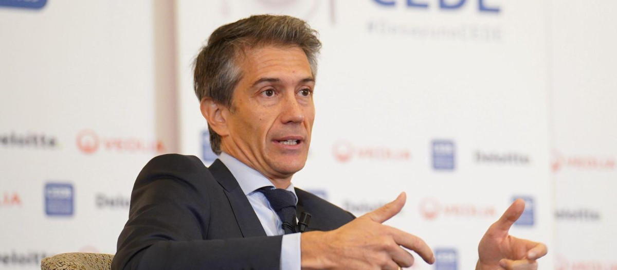 El consejero delegado de ACS, Juan Santamaría.