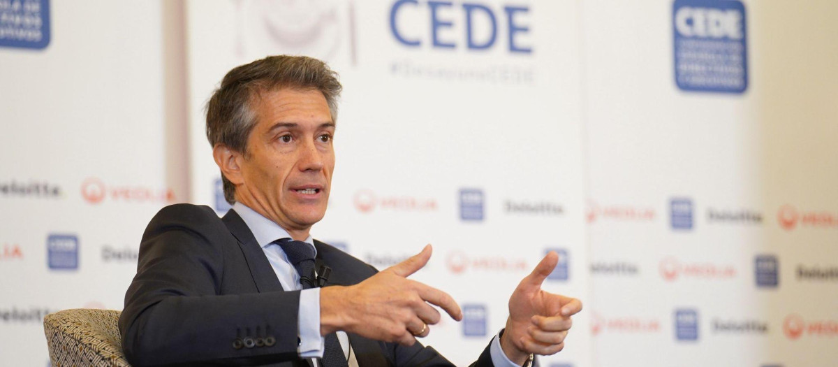 El consejero delegado de ACS, Juan Santamaría.