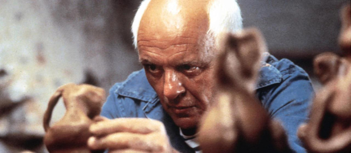 Anthony Hopkins protagonizó Sobrevivir a Picasso