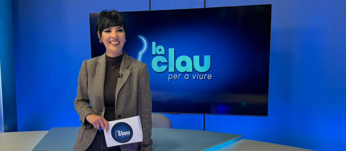 La presentadora de 'La clau per a viure', María Dominguez