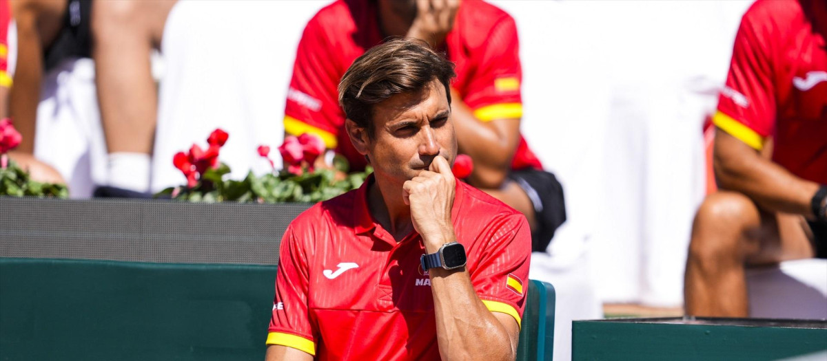 David Ferrer, capitán de España en la Copa Davis