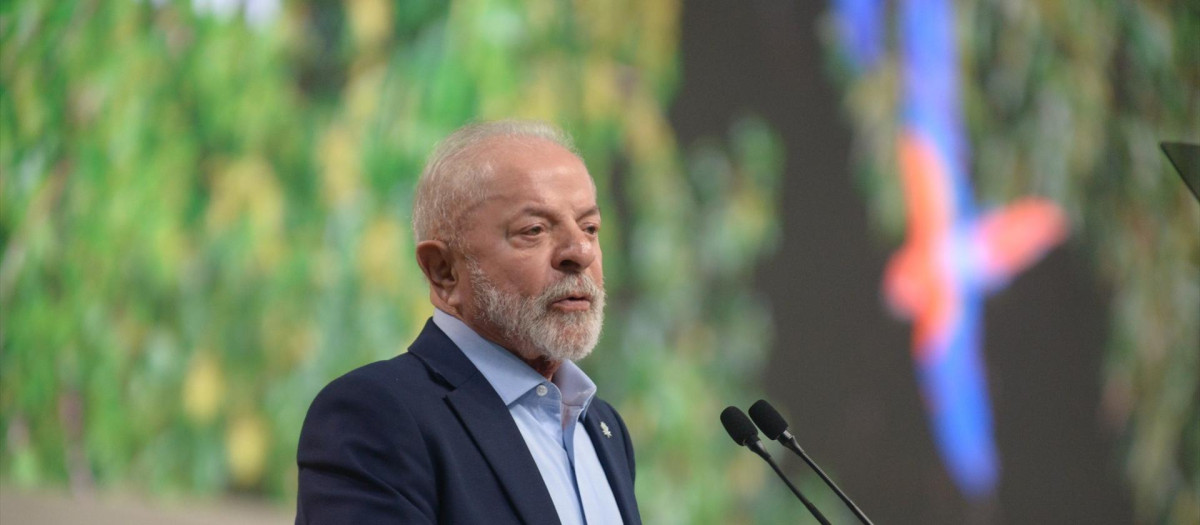 El presidente brasileño, Luiz Inacio Lula da Silva