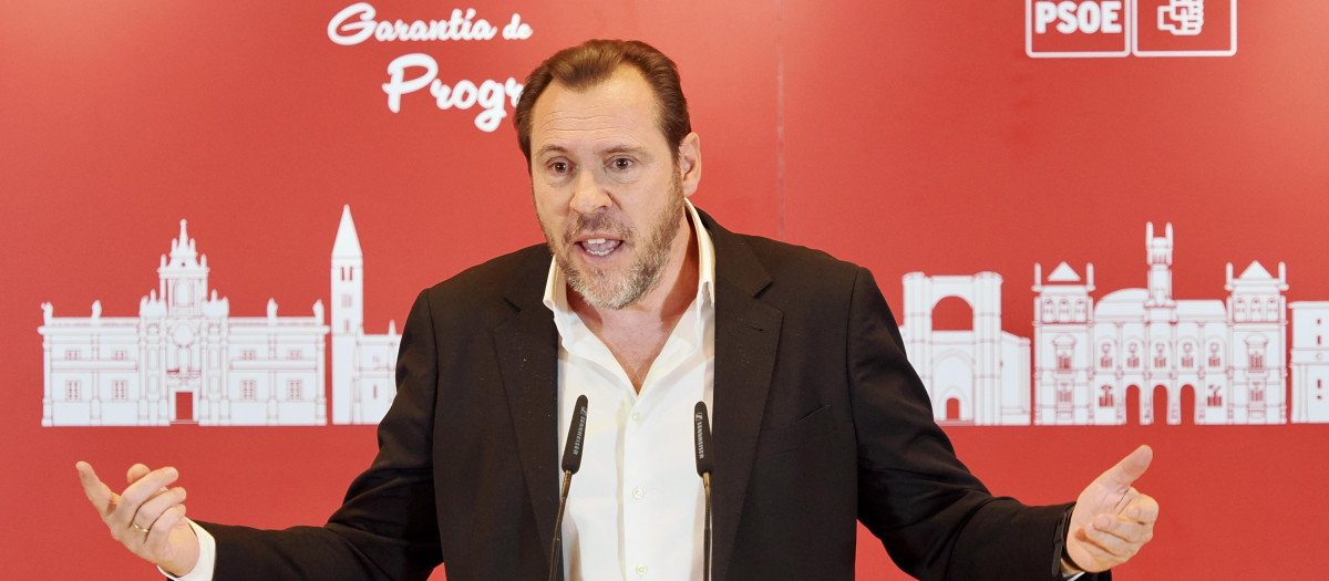 El ministro de Transportes y Movilidad Sostenible, Óscar Puente