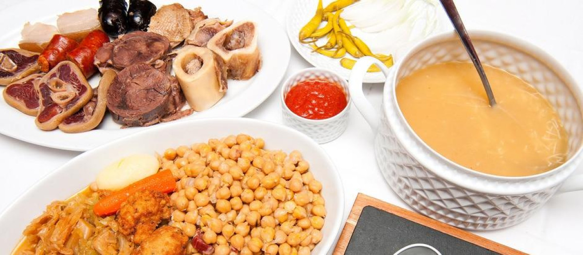 Cocido de La Higuera de José, Layos, Toledo