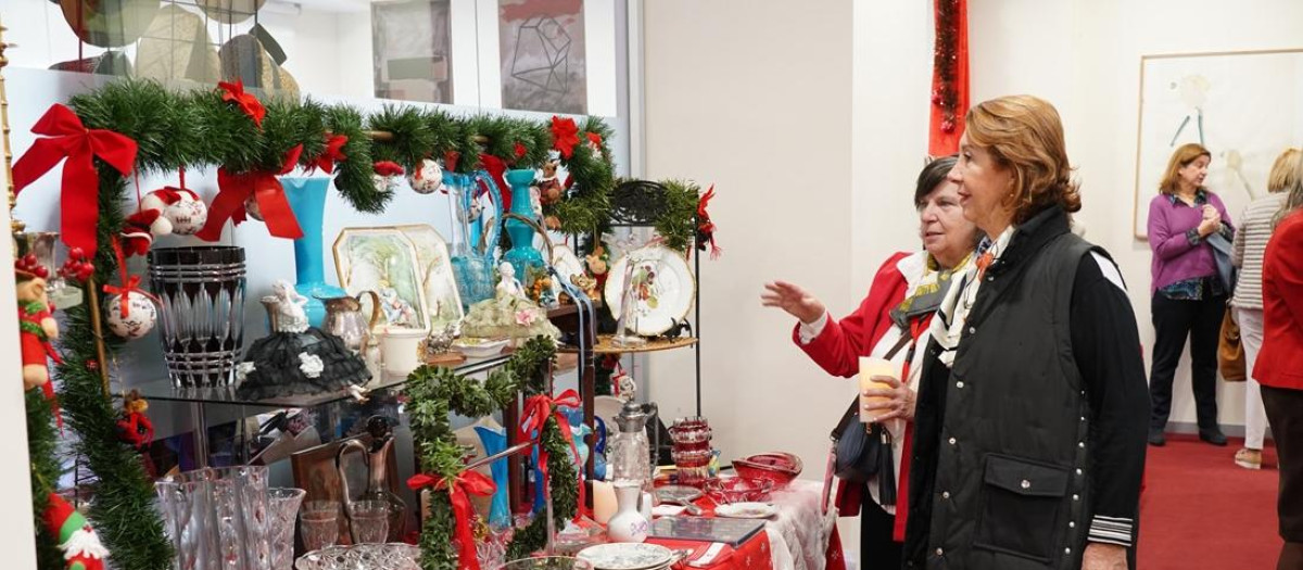 Imagen de archivo del mercadillo navideño solidario de la Orden de Malta