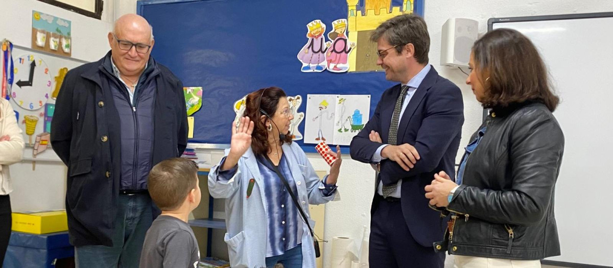 Jorge JIménez y Diego Copé, en su visita a La Rambla