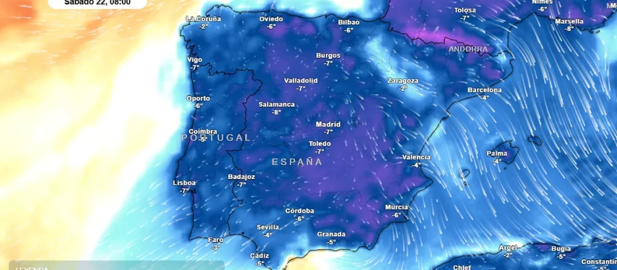 El amanecer del sábado será bastante frío para la época