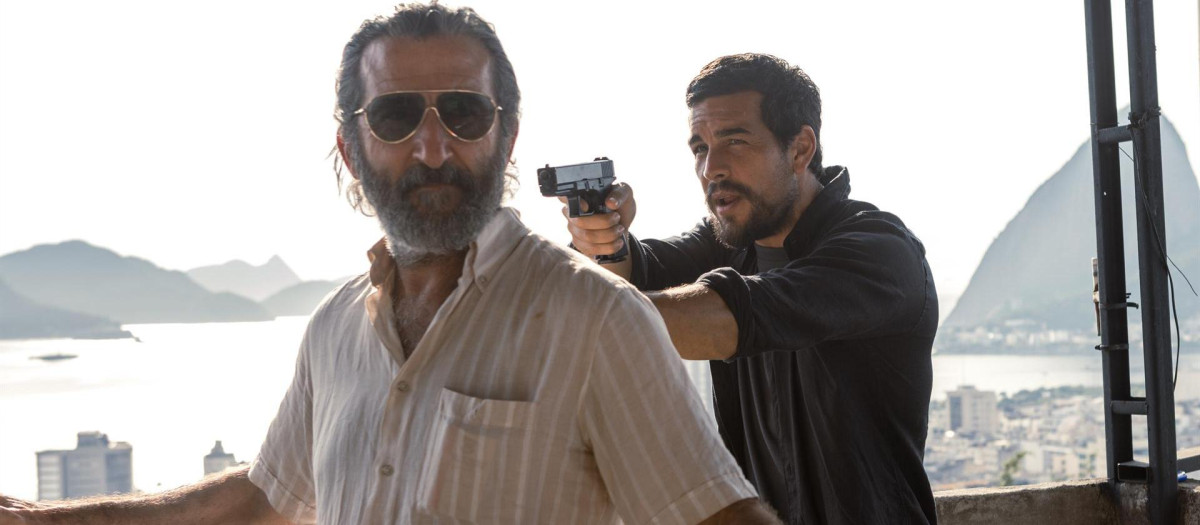 Mario Casas y Luis Zahera, en una imagen de archivo