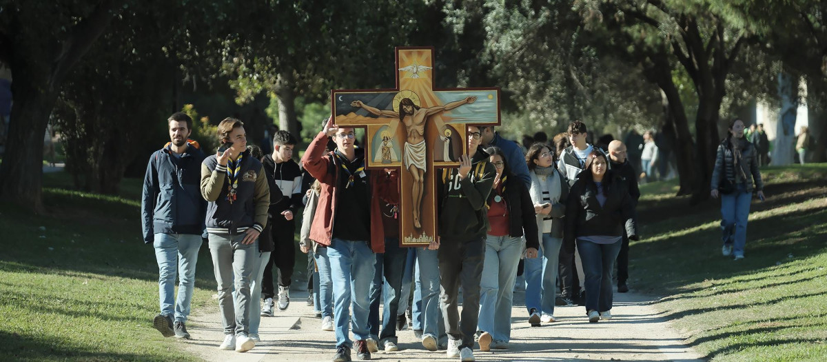 Imagen del Jubileo Diocesano de Jóvenes celebrado este sábado en Valencia