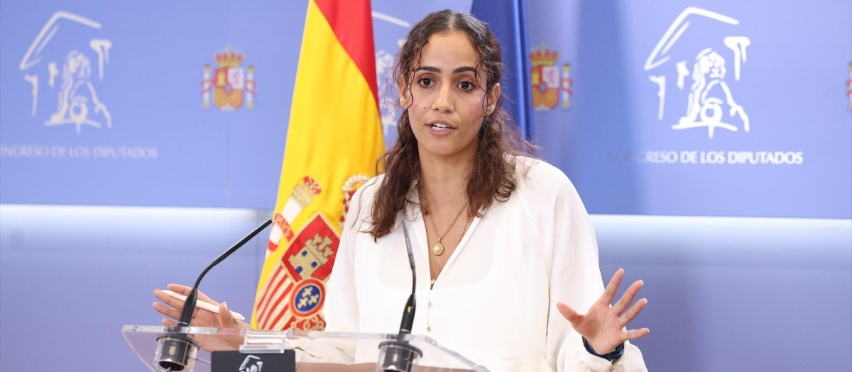 La diputada de Sumar Tesh Sidi.