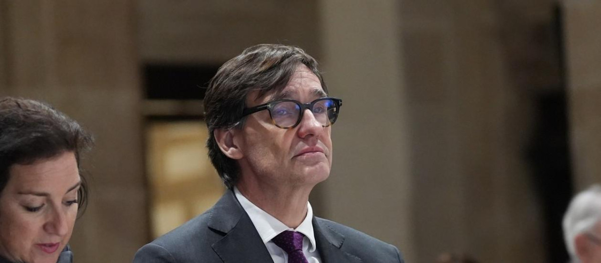 El presidente de la Generalitat, Salvador Illa