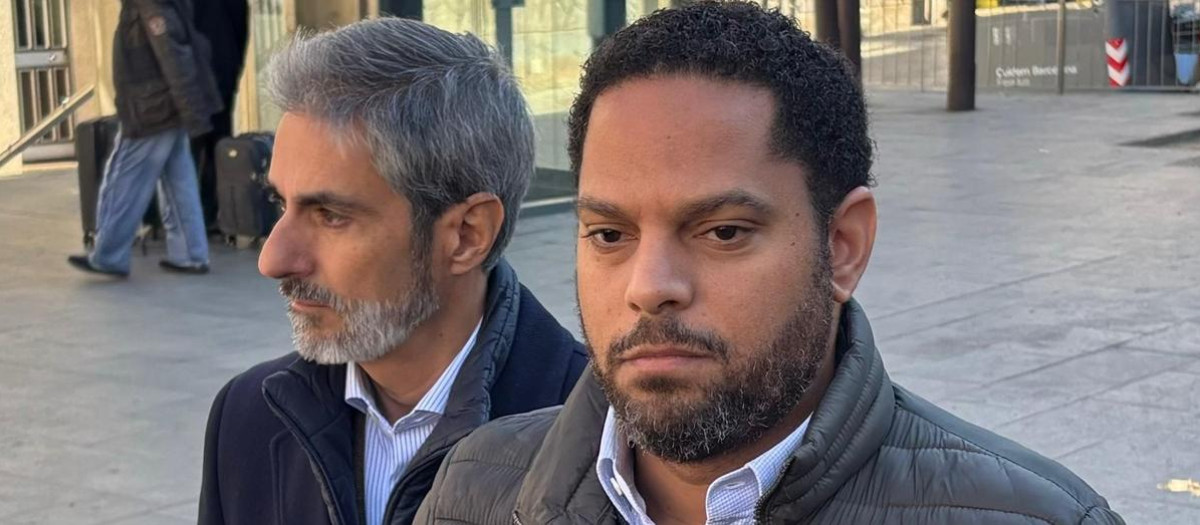 Imagen tomada este martes del secretario general de Vox, Ignacio Garriga