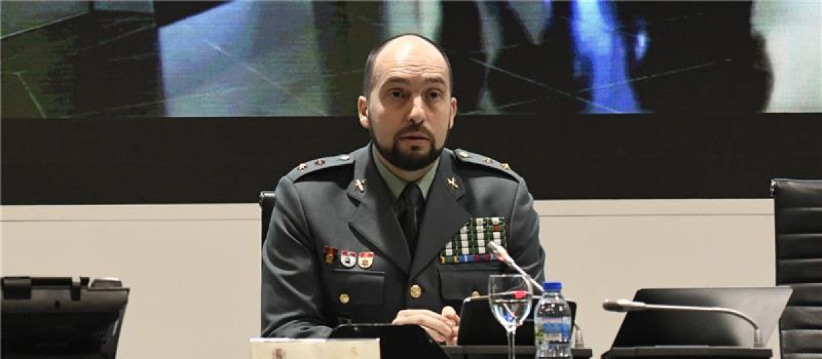 El teniente coronel Antonio Balas, en una imagen de 2019