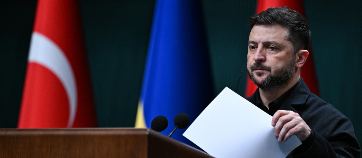 Volodimir Zelenski, presidente de Ucrania