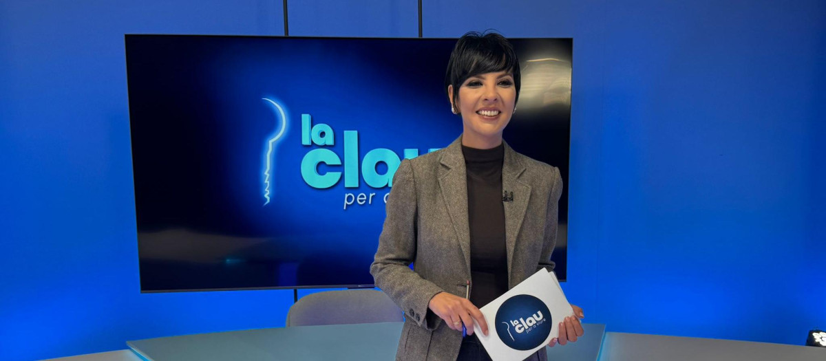 Imagen de María Domínguez, presentadora de La clau per a viure en À Punt