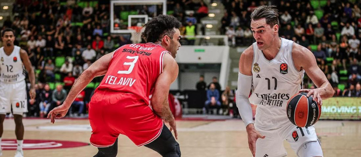 Hezonja cometió un error que le estuvo a punto de costar caro al Real Madrid frente al Hapoel Tel Aviv