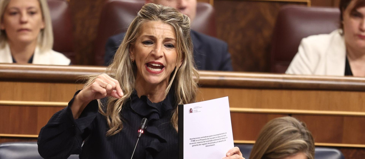 La vicepresidenta segunda y ministra de Trabajo y Economía Social, Yolanda Díaz