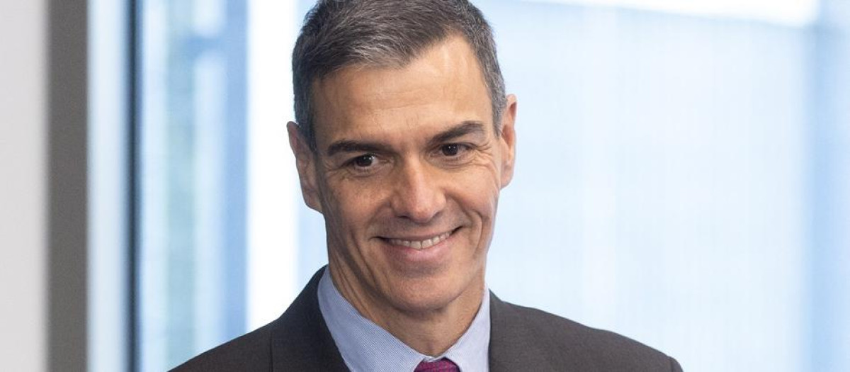 Imagen tomada este jueves del presidente del Gobierno, Pedro Sánchez