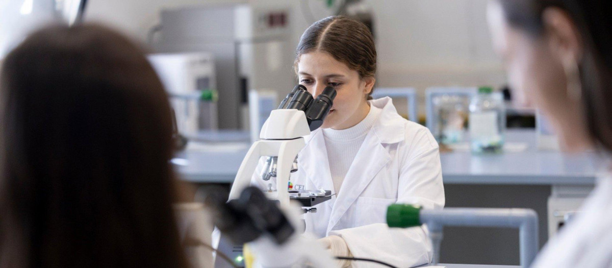 Estudiantes del Campus de la CEU Fernando III