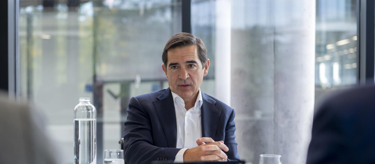 El presidente del BBVA, Carlos Torres Vila.