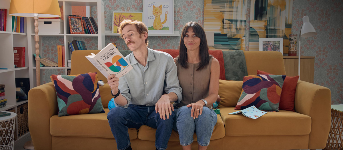Daniel Pérez Prada y Mariam Hernández, protagonistas de Padre no hay más que uno, la serie
