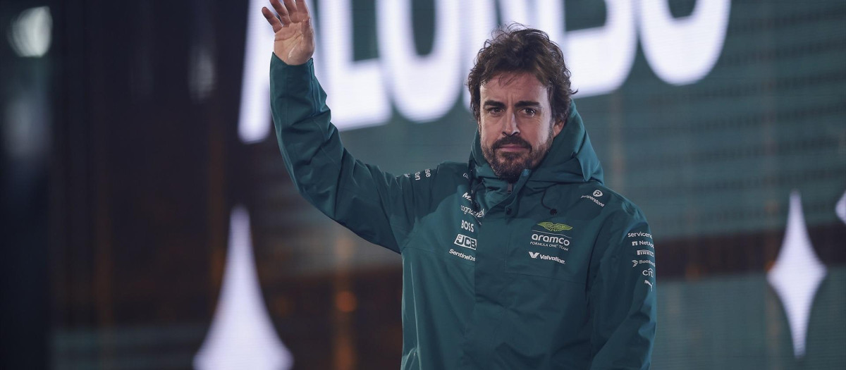 Fernando Alonso, en una imagen de esta temporada