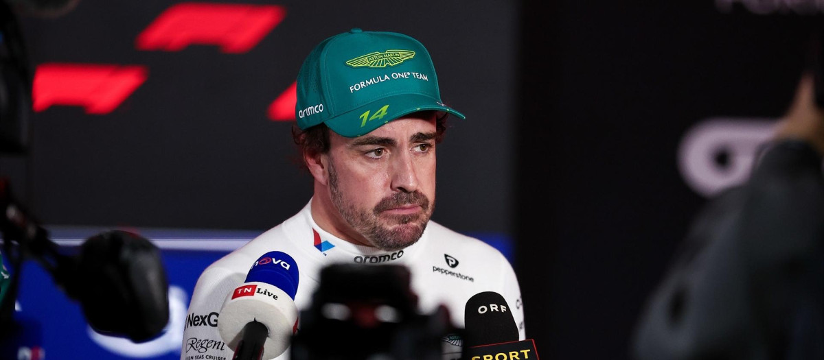 Fernando Alonso tras el Gran Premio de Qatar
