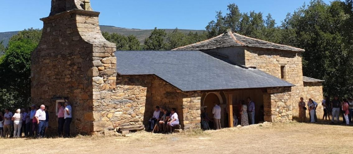 Ermita de San Roque, en Valdavido