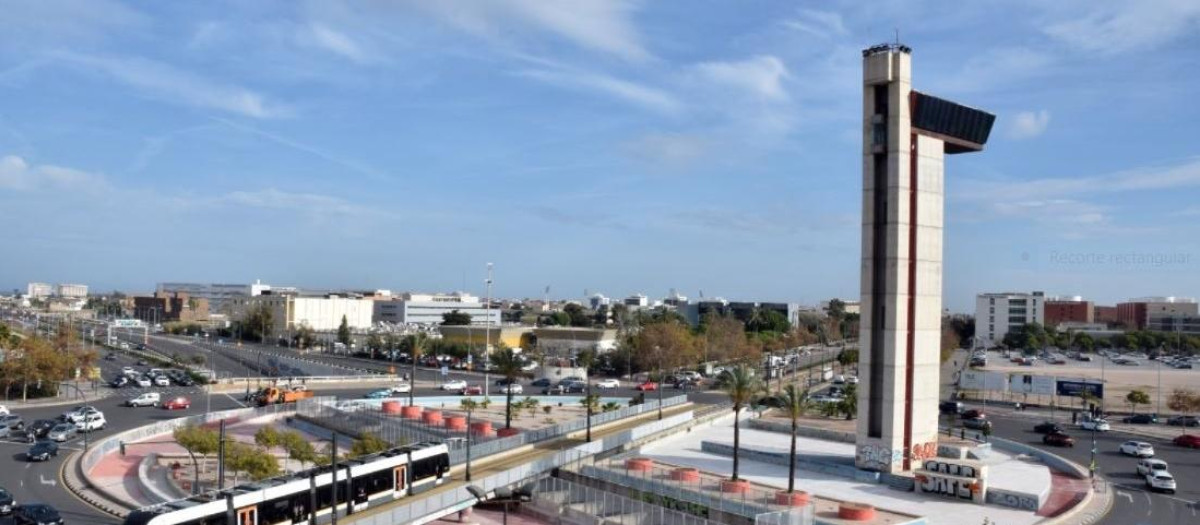 Imagen de archivo de la Torre Miramar de Valencia.