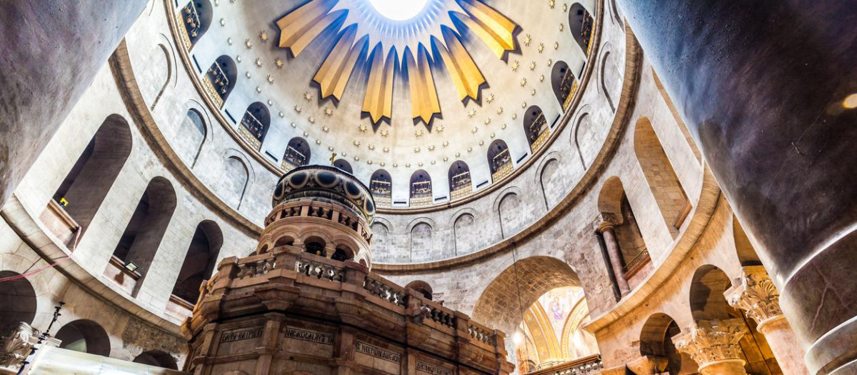 Iglesia del Santo Sepulcro en Jerusalén.