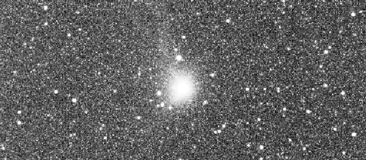 Imagen de 3I/ATLAS captada por la nave Juice de la Agencia Espacial Europea (ESA)