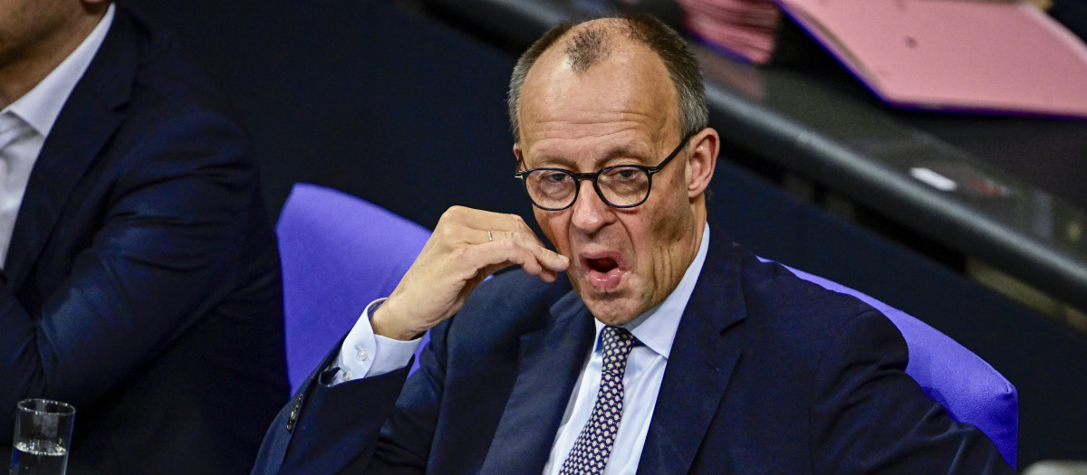 El canciller alemán, Friedrich Merz
