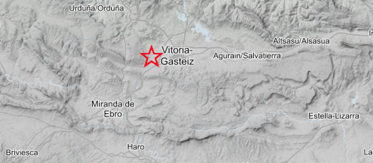 Imagen del sismo registrado