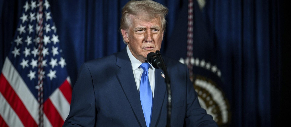 El presidente de Estados Unidos, Donald Trump