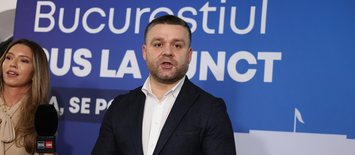 Ciprian Ciucu es el nuevo alcalde de la capital de Rumanía