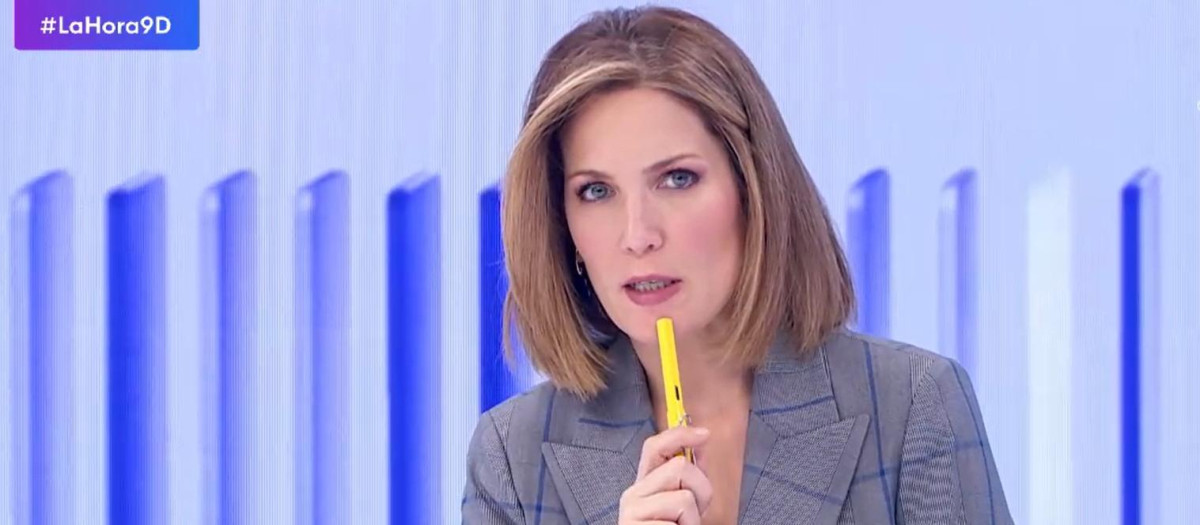 Silvia Intxaurrondo, presentadora de La Hora de La 1