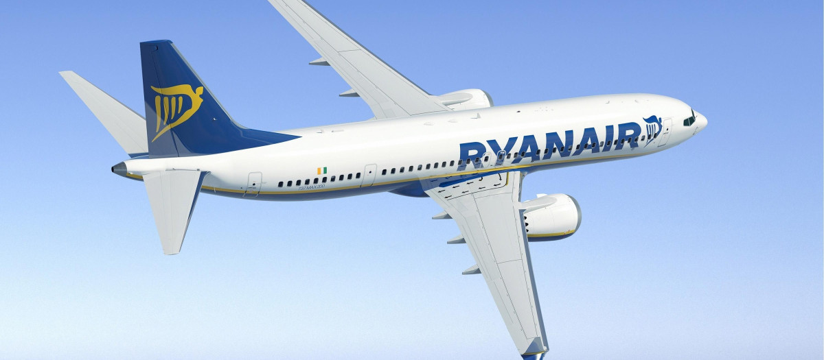Avión de Ryanair