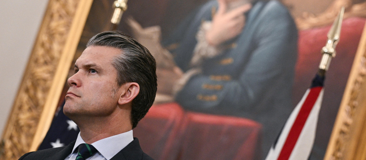 Pete Hegseth, secretario de Defensa del Pentágono