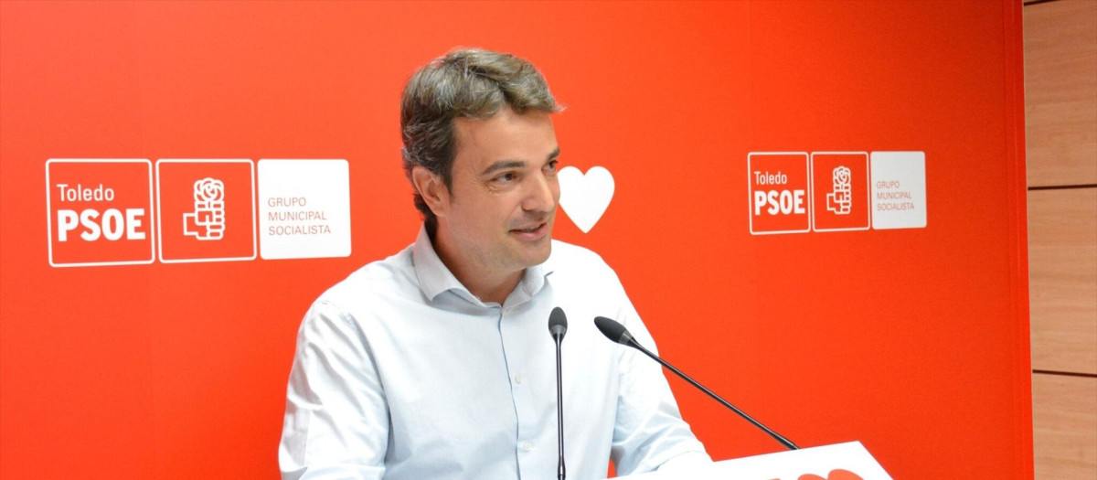 El concejal del PSOE en el Ayuntamiento de Toledo Pablo García