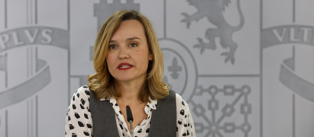 La portavoz del Gobierno, Pilar Alegría