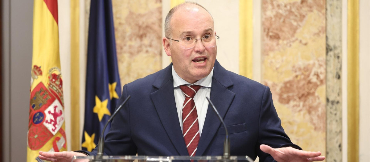 El secretario general del PP, Miguel Tellado, en una imagen de archivo