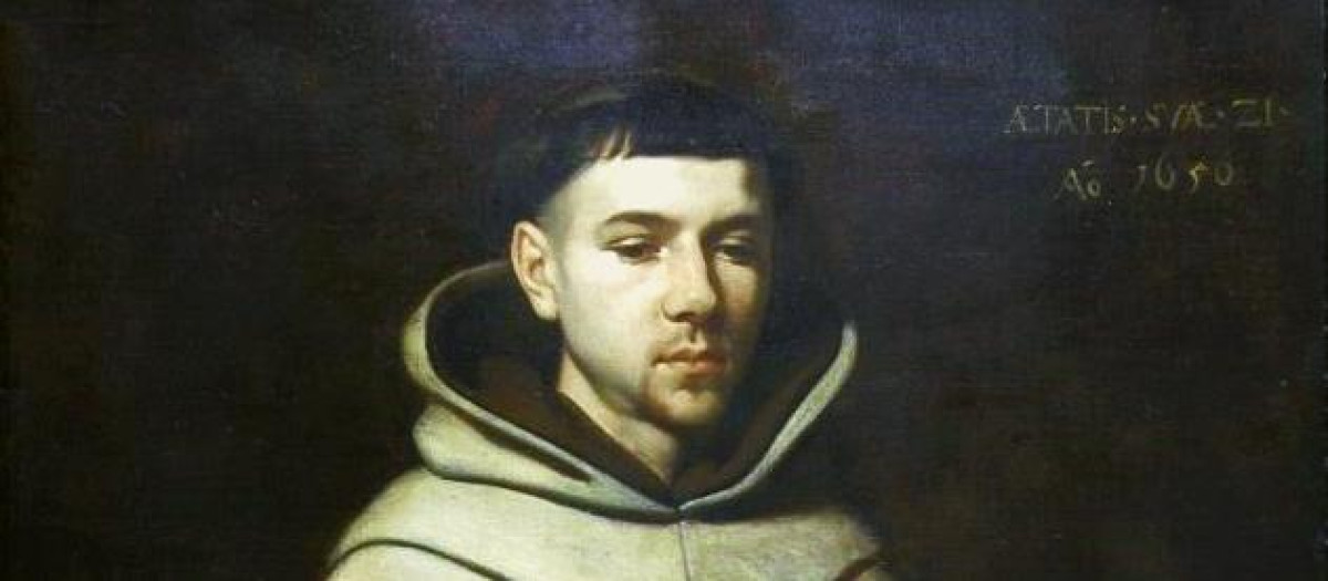 Retrato de San Juan de la Cruz (1656), atribuido a Zurbarán