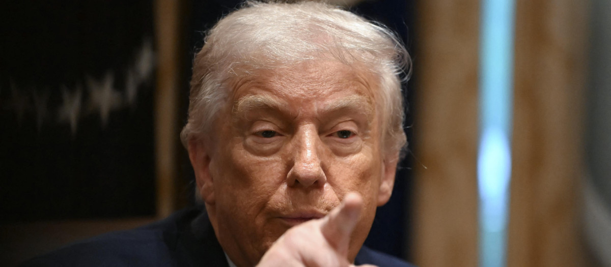 El presidente estadounidense, Donald Trump